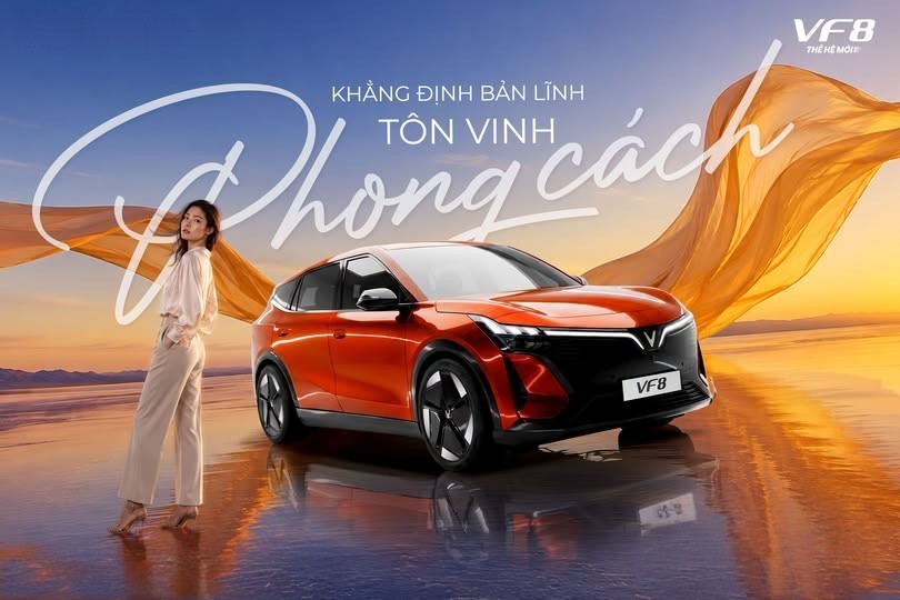 VF 8 Thế hệ mới được hoàn thiện với trọng tâm là trải nghiệm sử dụng thực tế, nơi công nghệ hiện đại, thiết kế tinh tế và khả năng vận hành được nâng cấp hài hòa để mang đến cảm giác thoải mái và thư thái trên mọi cung đường.