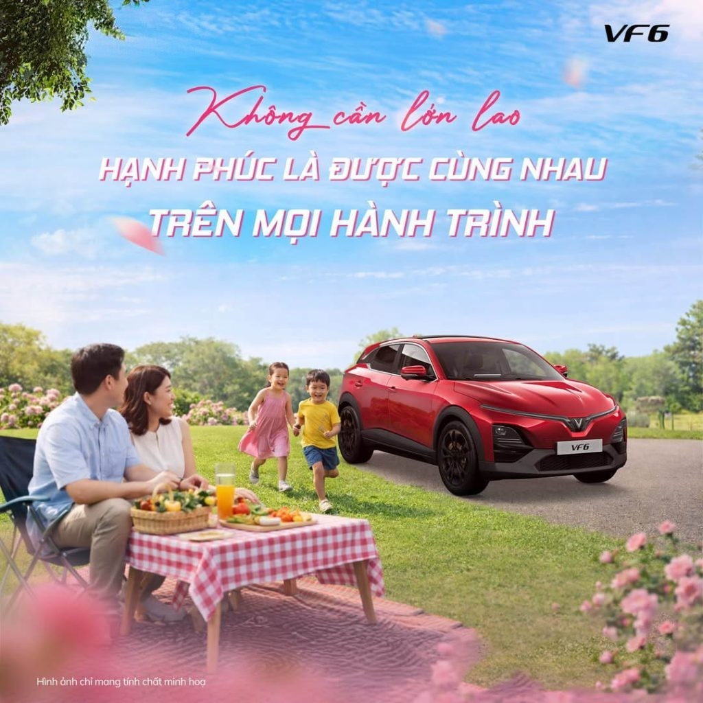 hạnh phúc cùng vf6