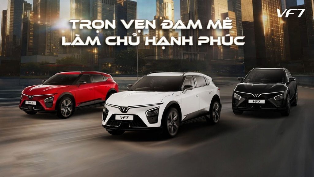 Với VF 7, hành trình ấy không chỉ trọn vẹn hơn nhờ thiết kế cá tính, vận hành mạnh mẽ và công nghệ hỗ trợ lái tiên tiến, mà còn nhẹ nhàng hơn khi mọi chi phí đều được tối ưu để bạn an tâm tận hưởng từng chuyến đi