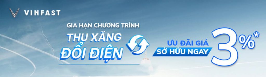 chương trình thu xăng đổi điện vinfast